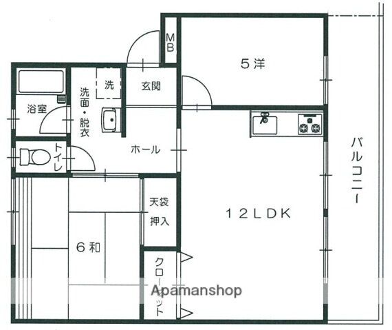 広島県広島市安佐南区山本４ 安芸長束駅 2LDK マンション 賃貸物件詳細