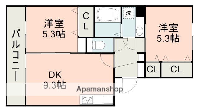 熊本県菊池郡菊陽町大字津久礼 光の森駅 2DK アパート 賃貸物件詳細