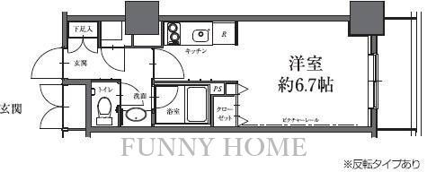 ＨＦ駒沢公園レジデンスＴＯＷＥＲ 22階 ワンルーム 賃貸物件詳細