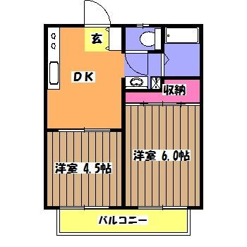 千葉県千葉市花見川区柏井４ 京成大和田駅 2DK アパート 賃貸物件詳細