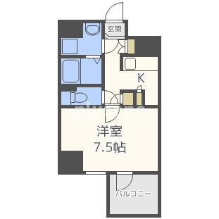 Ｆｕｊｉｍａｎ北梅田 9階 1K 賃貸物件詳細
