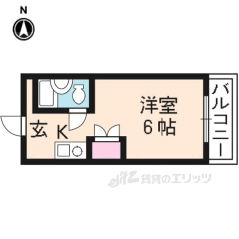 京都府宇治市羽拍子町 伊勢田駅 1K マンション 賃貸物件詳細