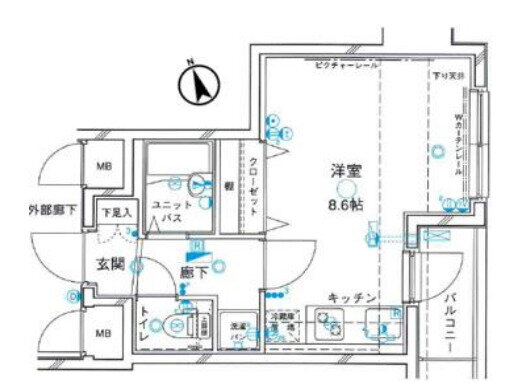 東京都港区芝５ 三田駅 ワンルーム マンション 賃貸物件詳細