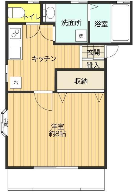 埼玉県久喜市伊坂中央２ 栗橋駅 1DK アパート 賃貸物件詳細