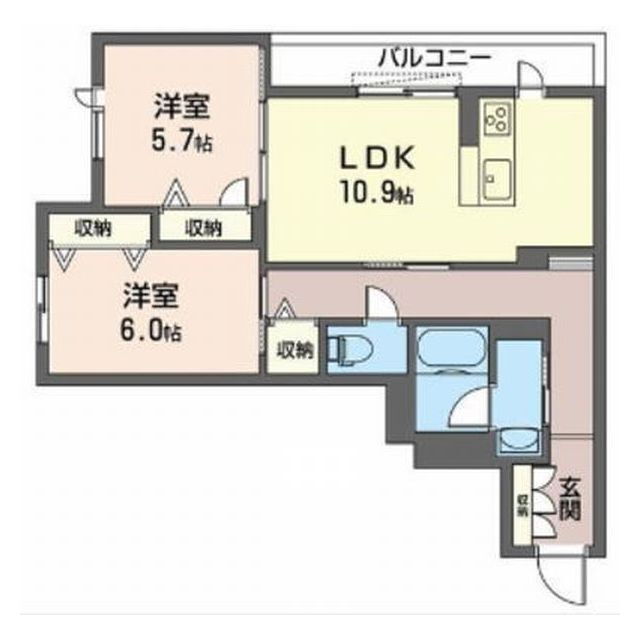 神奈川県横浜市緑区長津田みなみ台５ 長津田駅 2LDK マンション 賃貸物件詳細