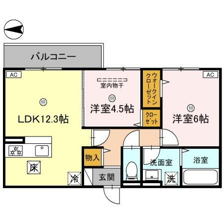 奈良県奈良市北永井町 奈良駅 2LDK アパート 賃貸物件詳細