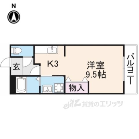 滋賀県長浜市祇園町 長浜駅 ワンルーム アパート 賃貸物件詳細