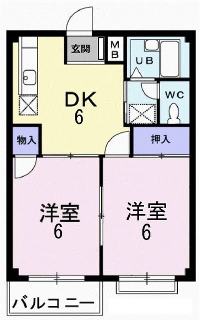 静岡県三島市初音台 三島二日町駅 2DK アパート 賃貸物件詳細