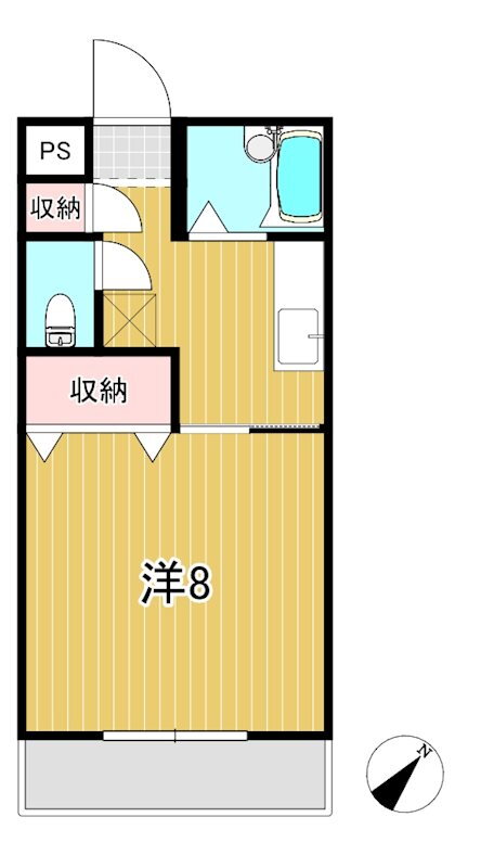 茨城県日立市多賀町３ 常陸多賀駅 1K マンション 賃貸物件詳細