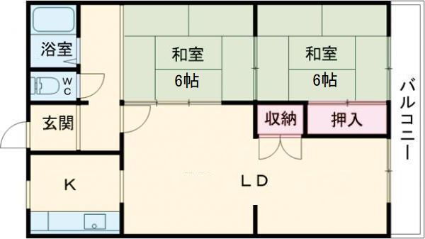 大阪府泉佐野市鶴原 鶴原駅 2LDK アパート 賃貸物件詳細