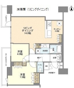 大阪府大阪市中央区北浜２ 北浜駅 2LDK マンション 賃貸物件詳細