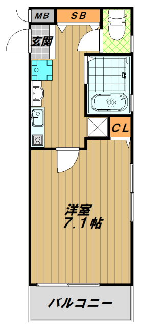 兵庫県神戸市須磨区須磨浦通６ 須磨駅 1K マンション 賃貸物件詳細