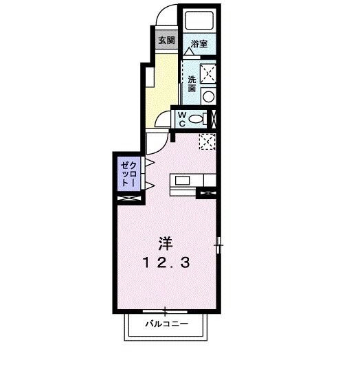 長崎県佐世保市大塔町 大塔駅 1K アパート 賃貸物件詳細