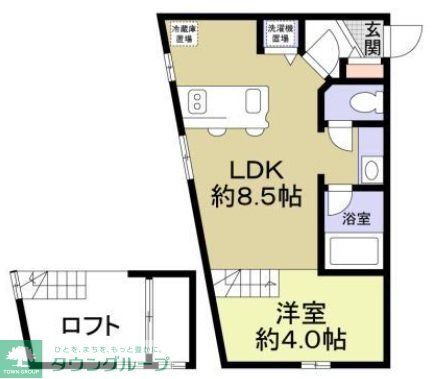 埼玉県鶴ヶ島市大字鶴ヶ丘 鶴ヶ島駅 1LDK アパート 賃貸物件詳細