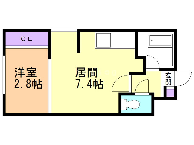 北海道札幌市白石区菊水五条１ 菊水駅 1DK マンション 賃貸物件詳細