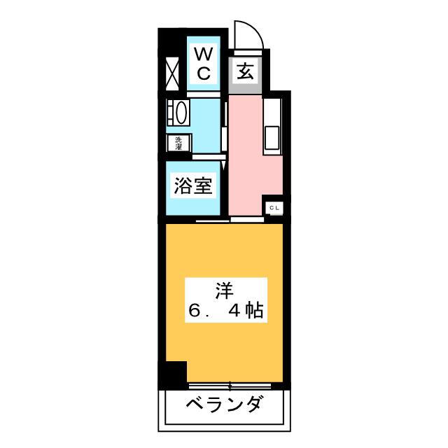 愛知県名古屋市中区新栄２ 鶴舞駅 1K マンション 賃貸物件詳細
