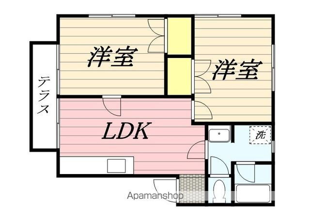福岡県春日市紅葉ヶ丘東９ 春日原駅 2DK アパート 賃貸物件詳細