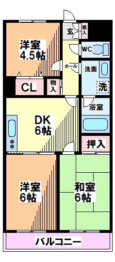 東京都国分寺市東元町４ 国分寺駅 3DK マンション 賃貸物件詳細