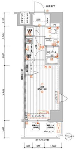 東京都台東区元浅草２ 稲荷町駅 1K マンション 賃貸物件詳細