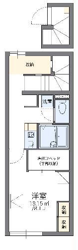 レオパレスセードル　２ 2階 1K 賃貸物件詳細