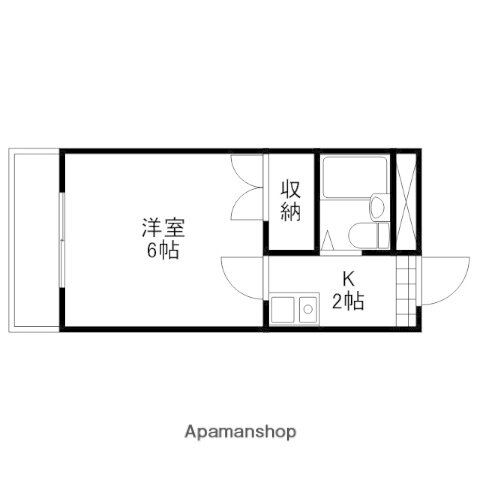 広島県広島市東区曙２ 矢賀駅 1K マンション 賃貸物件詳細