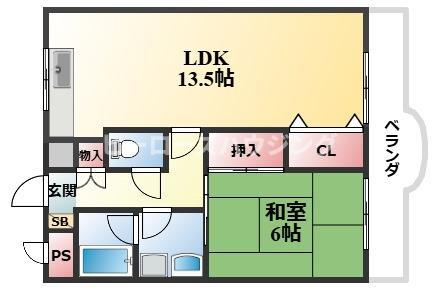 大阪府豊中市玉井町３ 豊中駅 1LDK マンション 賃貸物件詳細
