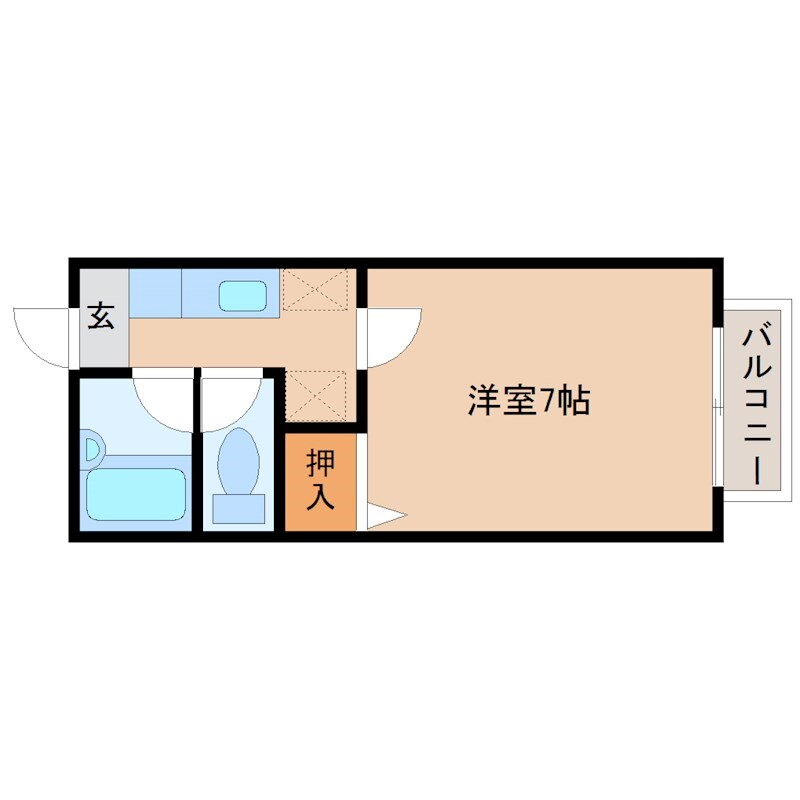 兵庫県尼崎市南塚口町２ 塚口駅 1K アパート 賃貸物件詳細