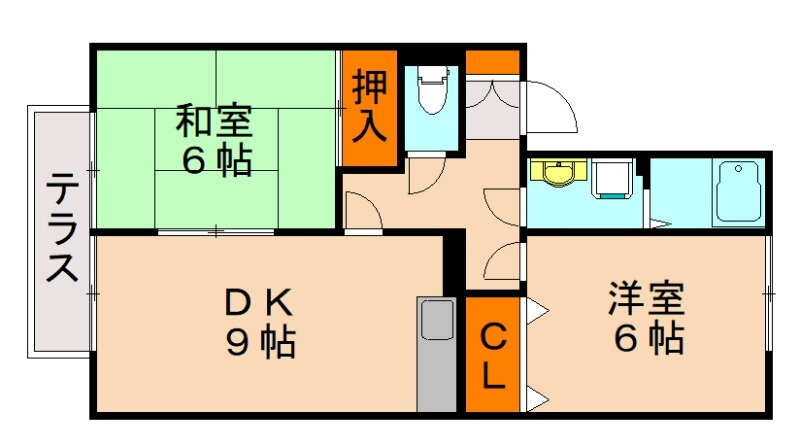 福岡県大野城市白木原２ 大野城駅 2DK アパート 賃貸物件詳細