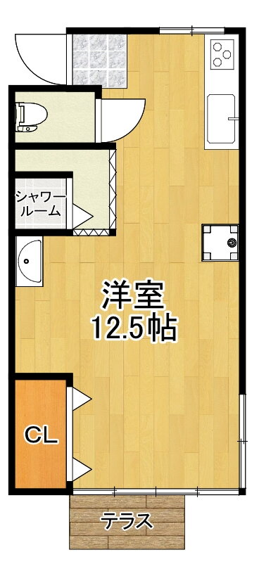 神奈川県川崎市中原区西加瀬 元住吉駅 1K アパート 賃貸物件詳細