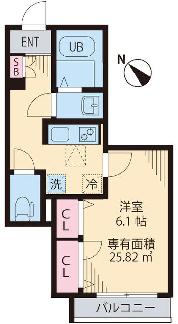 Ｌｕｘｅ　Ｍａｔｓｕｂａｒａ 1階 1K 賃貸物件詳細