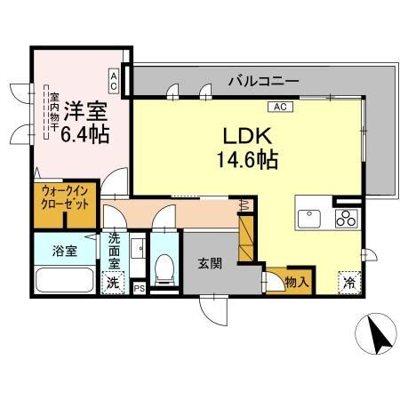 茨城県つくば市島 万博記念公園駅 1LDK アパート 賃貸物件詳細