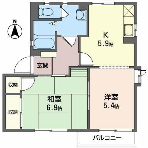 長野県長野市大字北尾張部 朝陽駅 2K アパート 賃貸物件詳細