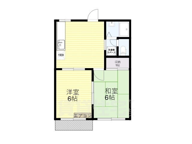 京都府京都市伏見区淀池上町 淀駅 2DK アパート 賃貸物件詳細