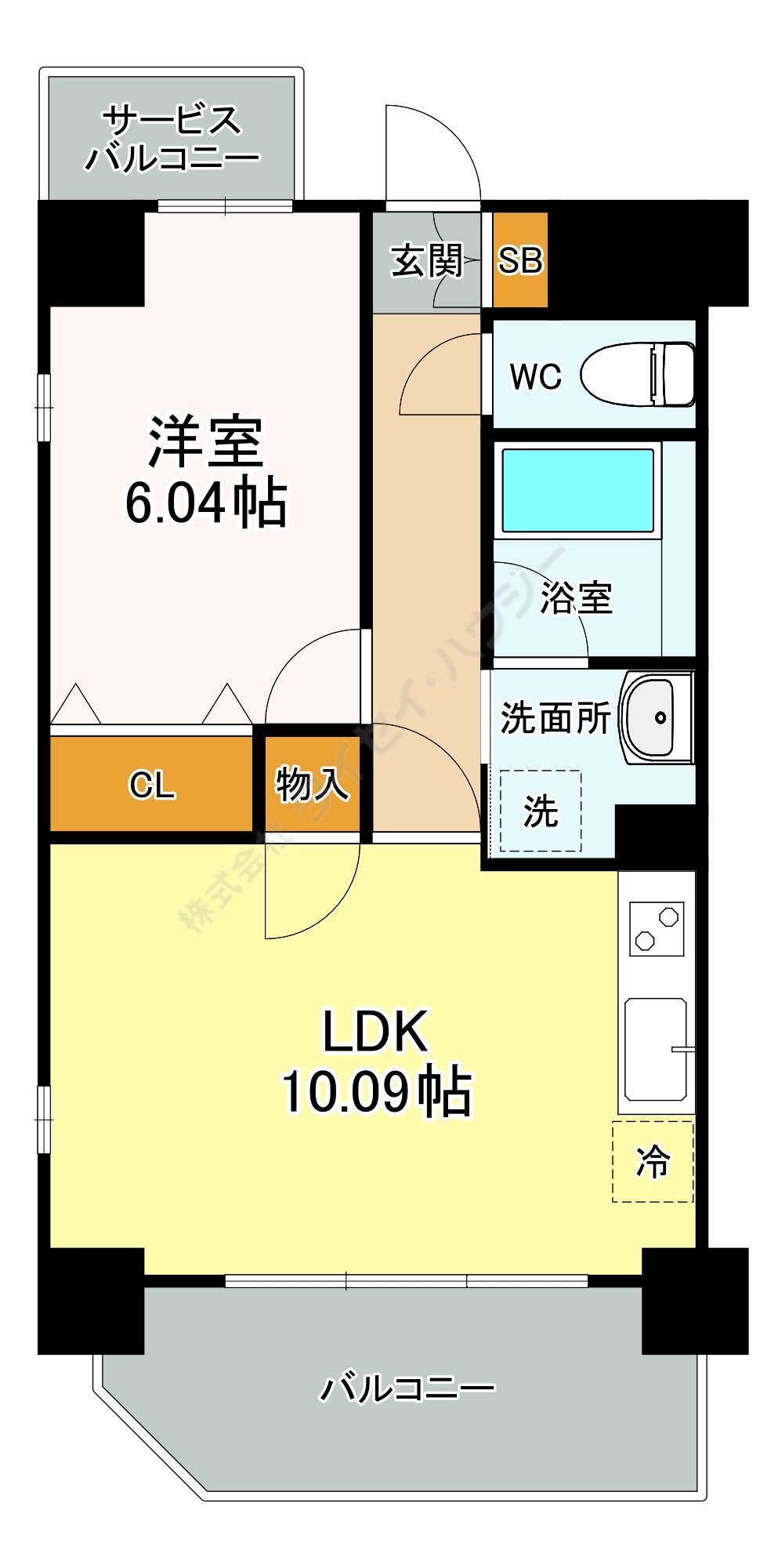 大阪府大阪市此花区西九条１ 西九条駅 1LDK マンション 賃貸物件詳細
