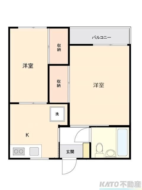 神奈川県座間市相模が丘５ 小田急相模原駅 2K マンション 賃貸物件詳細