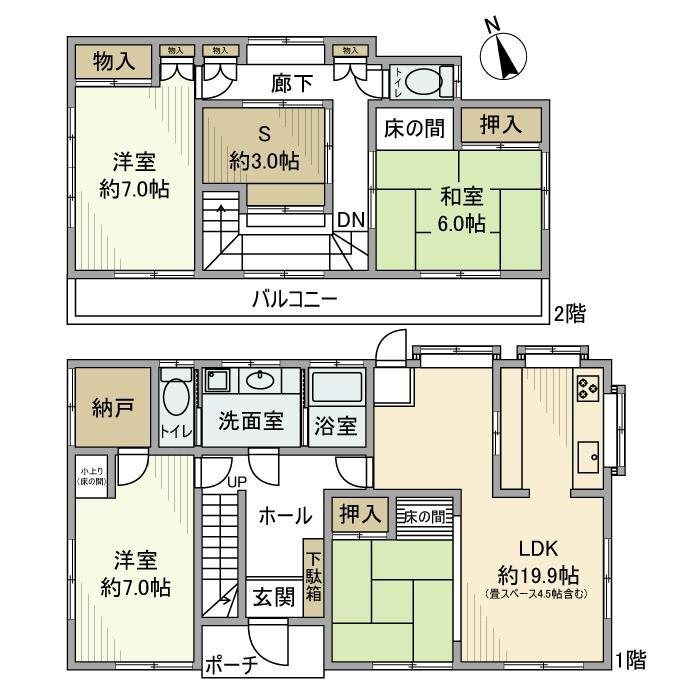 東京都小金井市貫井北町５ 国分寺駅 3SLDK 一戸建て 賃貸物件詳細