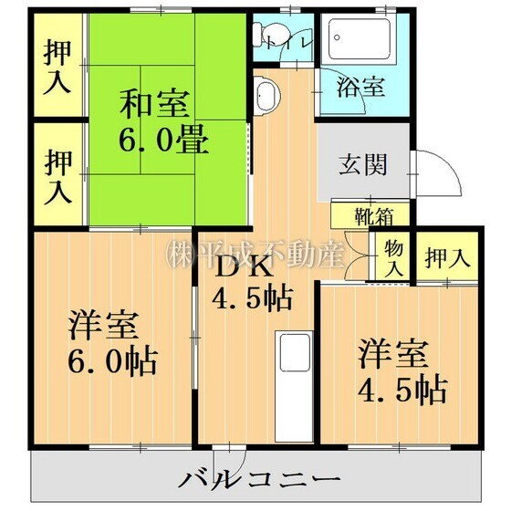 熊本県熊本市西区春日７ 3DK マンション 賃貸物件詳細