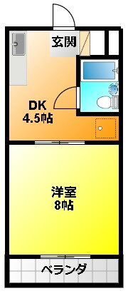 静岡県浜松市中央区高丘西１ 上島駅 1DK マンション 賃貸物件詳細