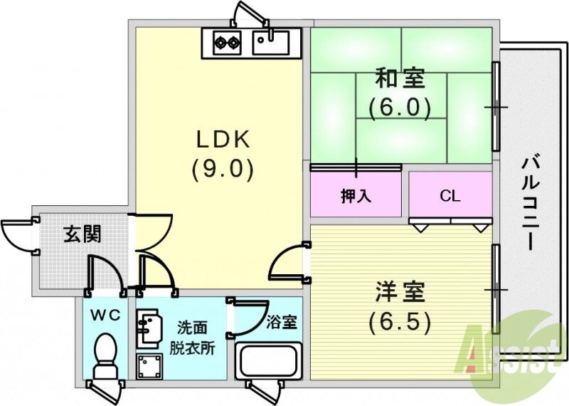 兵庫県神戸市中央区元町通５ 元町駅 2DK マンション 賃貸物件詳細