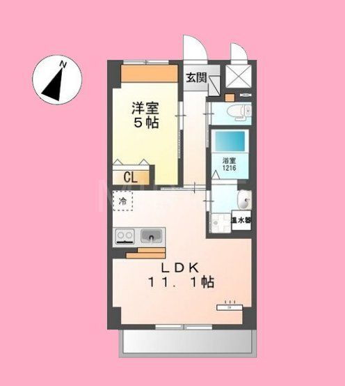 グランデ・カーサ 4階 1LDK 賃貸物件詳細
