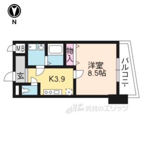 滋賀県大津市浜大津１ 大津駅 1K マンション 賃貸物件詳細