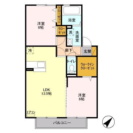 東京都日野市東豊田３ 豊田駅 2LDK アパート 賃貸物件詳細