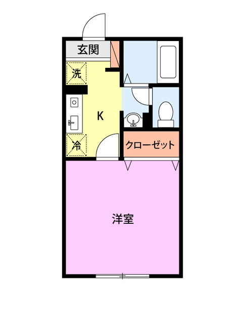 新潟県長岡市学校町２ 長岡駅 1K アパート 賃貸物件詳細