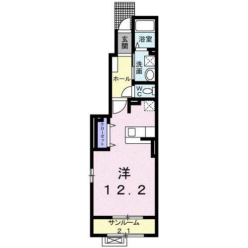 福井県福井市馬垣町板垣境 福井駅 ワンルーム アパート 賃貸物件詳細