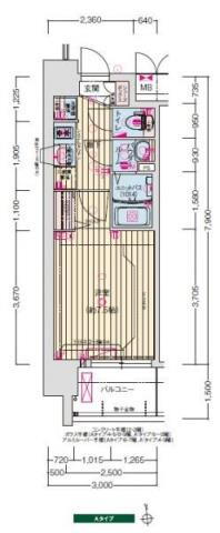 大阪府大阪市都島区内代町１ 野江内代駅 1K マンション 賃貸物件詳細