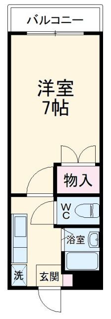 神奈川県横須賀市衣笠栄町２ 衣笠駅 1K マンション 賃貸物件詳細