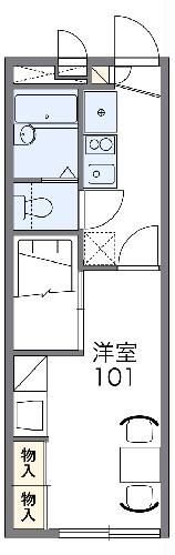 栃木県宇都宮市東簗瀬１ 宇都宮駅 1K アパート 賃貸物件詳細