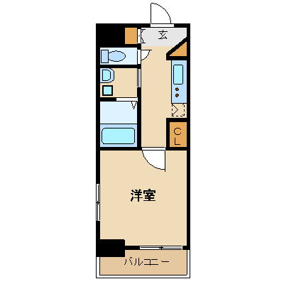 トーシンフェニックス田町 8階 1K 賃貸物件詳細