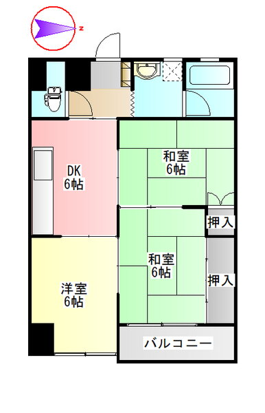 アーバン寿 1階 3DK 賃貸物件詳細