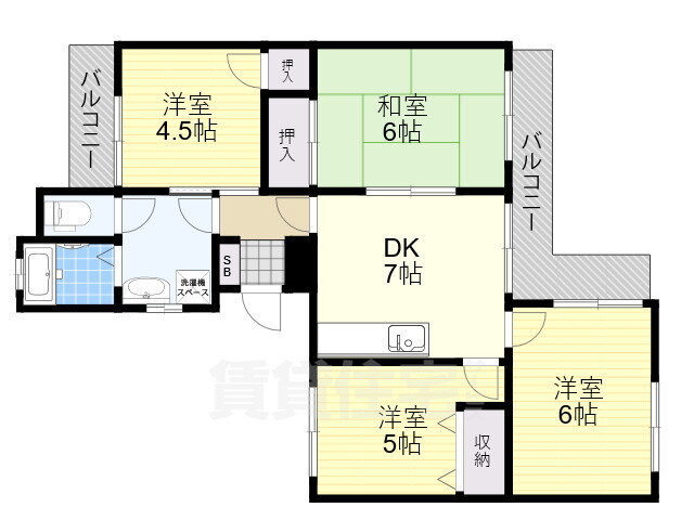 大阪府池田市畑１ 池田駅 4DK マンション 賃貸物件詳細